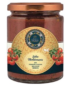 Antica Sicilia, Sugo mediterranea (melanzane e peperoni)