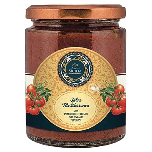 Antica Sicilia, Sugo mediterranea (melanzane e peperoni)