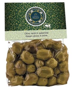 Antica Sicilia, Olive verdi in salamoia in busta