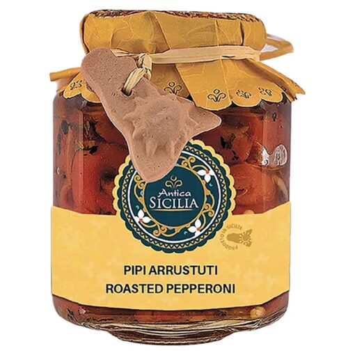 Antica Sicilia, Peperoni a fette arrositi in olio EVO