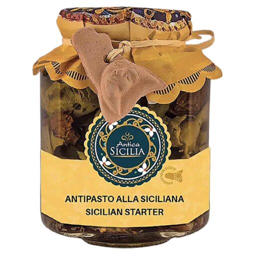 Antica Sicilia, Antipasto sicilano in olio EVO