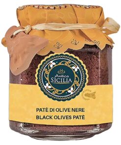 Antica Sicilia, Patè di olive nere con olio EVO
