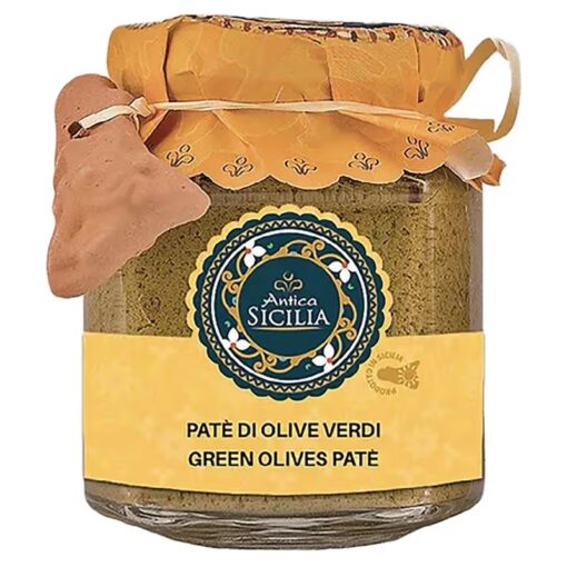 Antica Sicilia, Patè di olive verdi con olio EVO