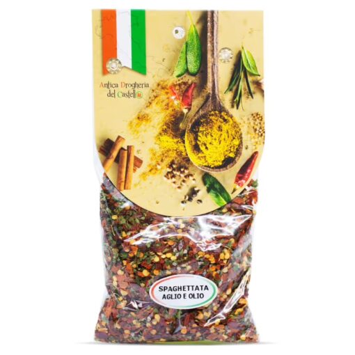 Antica Drogheria del Castello, Spezie per Pasta Aglio Olio e Peperoncino ,bustina