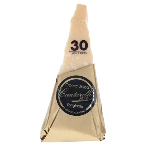 Cantarelli, Parmigiano Reggiano DOP 30 mesi triangolo ca.300g incarto a mano