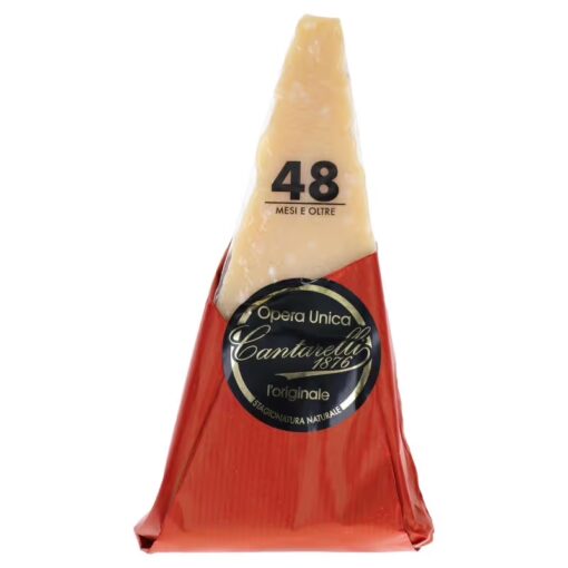 Cantarelli, Parmigiano Reggiano DOP 48 mesi triangolo ca. 300g incarto a mano