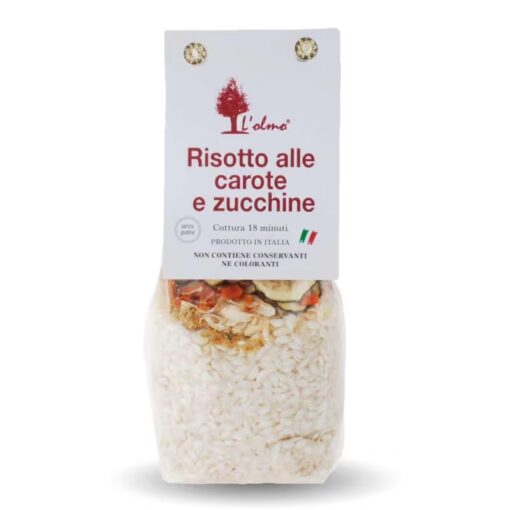 Olmo, Risotto alle Carote e Zucchine