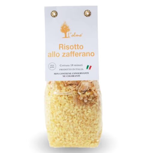 Olmo, Risotto allo Zafferano