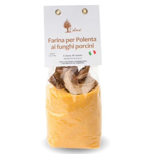 Olmo, Polenta con Funghi Porcini