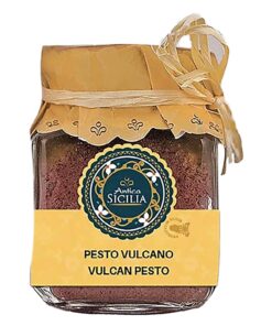 Antica Sicilia, Pesto vulcano con olio EVO