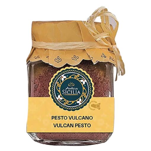 Antica Sicilia, Pesto vulcano con olio EVO