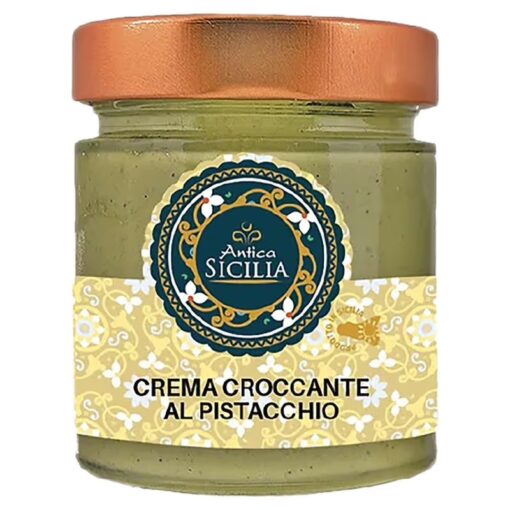 Antica Sicilia, Crema al pistacchio siciliano con scorza di Cannolo
