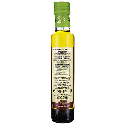 Ranise, Condimento all' Olio extra Vergine di Olive al Basilico – Image 2