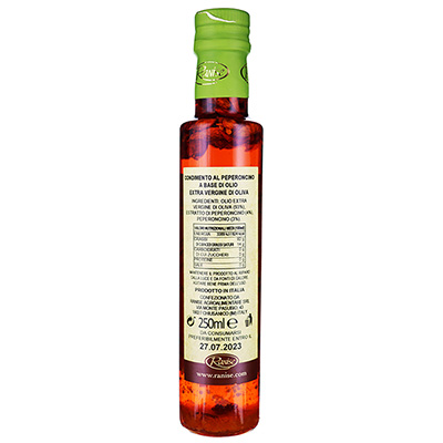 Ranise, Condimento all' Olio extra Vergine di Olive al Peperoncino piccante – Image 2