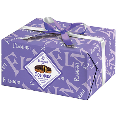 Flamigni, Colomba farcita con crema al cioccolato Fondente