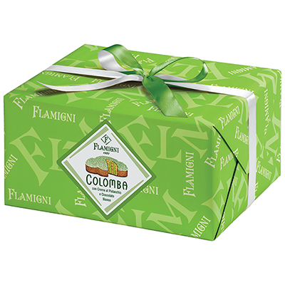 Flamigni, Colomba farcita con crema al Pistacchio